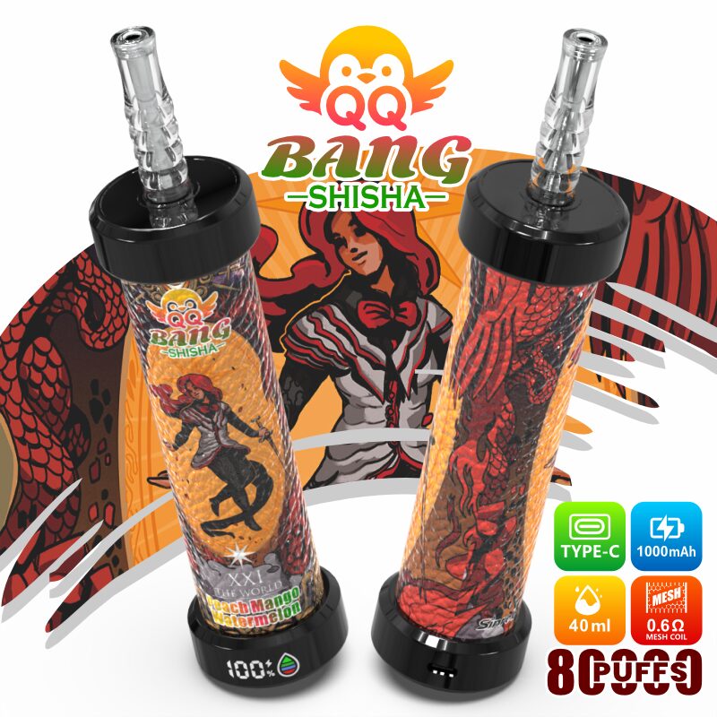 QQ Bang Shisha 80K 80000 Puffs Original LCD Display Disposable Leather Vape Pen - Image 5