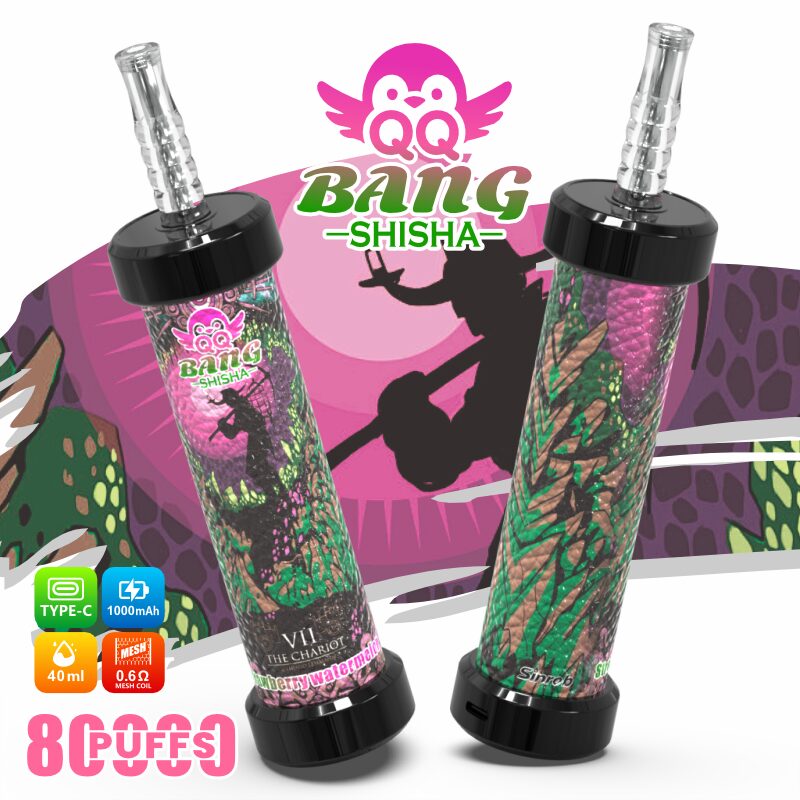 QQ Bang Shisha 80K 80000 Puffs Original LCD Display Disposable Leather Vape Pen - Image 4