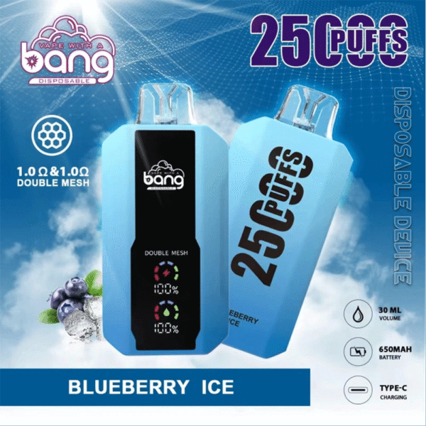 Bang 25K, Geschmacksvariante „Blueberry Ice“