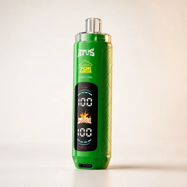 ATVS 70000, 70.000 Züge, DTL-/MTL-Modi, LED-Anzeige, Einweg-DTL-Vape-Pen