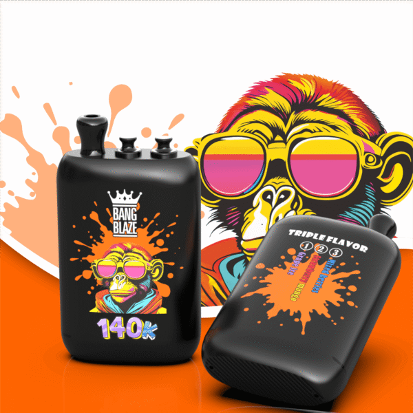 Bang Blaze 140K – Geschmacksrichtungen: Traube-Eis / Erdbeere-Mango / Beerenmischung