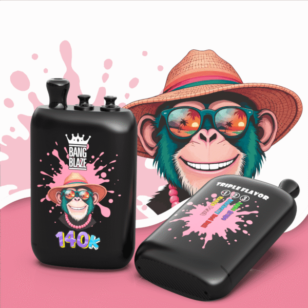 Bang Blaze 140K – Geschmacksrichtungen: Mango-Pfirsich / Blaubeere-Red Bull / Apfel-Traube