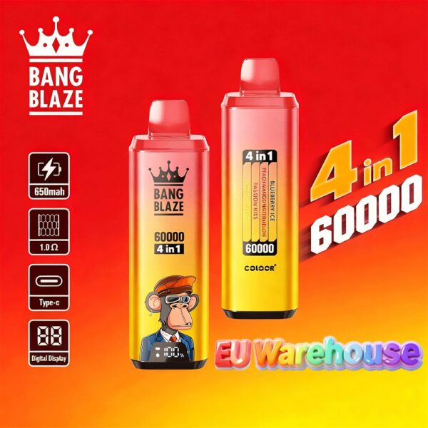 Opciones disponibles para el Bang Blaze 60K