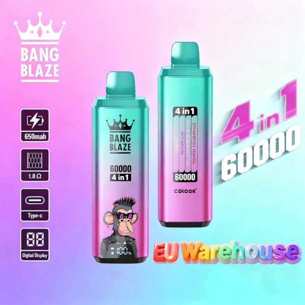 Opciones disponibles para el Bang Blaze 60K