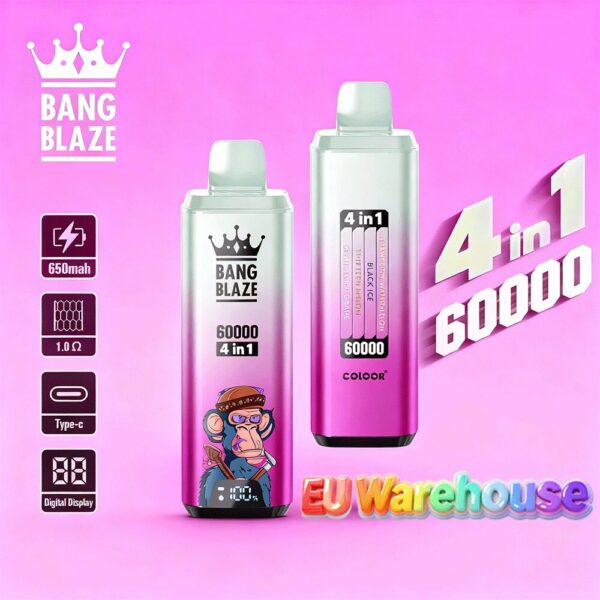 Opciones disponibles para el Bang Blaze 60K