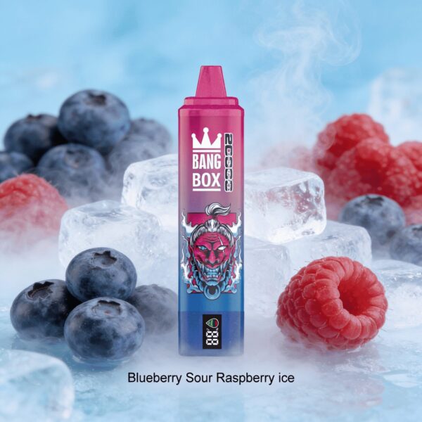Bang Box 20K, saveur « Blueberry Sour Raspberry Ice »