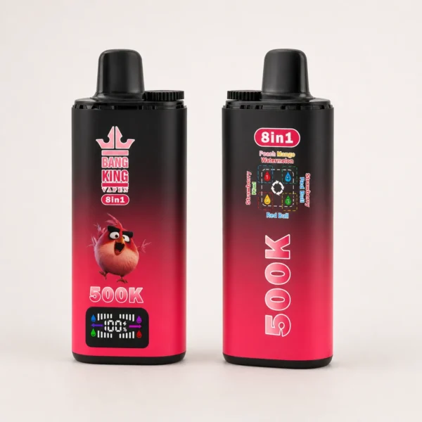 Dispositivos de vapeo desechables Bang King 500K 8 en 1