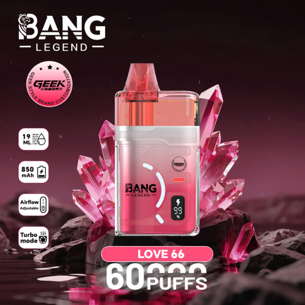 Bang Legend Geek 60K Love 66 – Geschmacksvariante