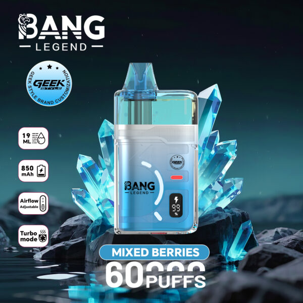 Bang Legend Geek, Geschmacksvariante „60K Mixed Berries“