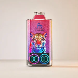Fumot Leopard 40000 (40K Puffs Edition) – Sigaretta elettronica usa e getta con doppio filtro a rete e display LCD
