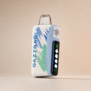 Gazzbar Ice God 50 000 (50K) caladas, nivel de hielo ajustable, pantalla LCD, vaporizador desechable
