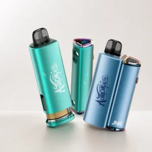 JNR Aurora 27K, 27 000 caladas, kit con cápsulas recargables de 2 + 10 ml, vaporizador desechable recargable