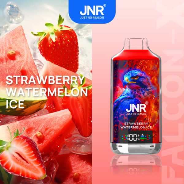 JNR FALCON X 18K – Geschmacksvariante „Erdbeere-Wassermelone-Eis“