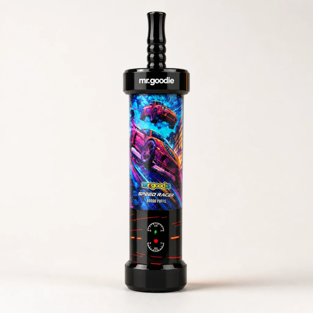Mr. Goodie Speed Racer 80K 80000 Puffs Disposable Vape Dual Mode Rechargeable LED Display E-Cigarette