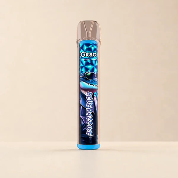 OKSO Crystal Bar: vaporizador desechable de 800 caladas con concentraciones de nicotina del 0 %, 2 %, 3 % y 5 %