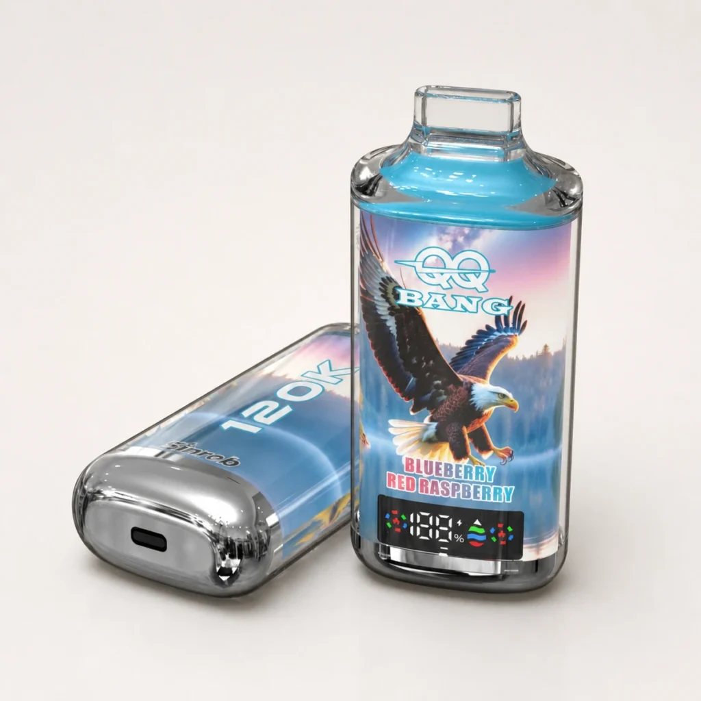 QQ Bang 120K 120000 Disposable Vape Type-C Rechargeable LED Display E-Cigarette