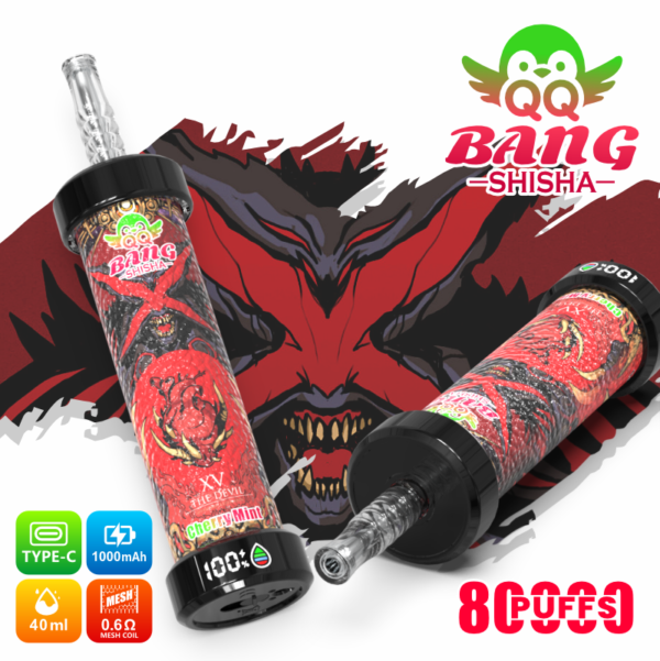 QQ Bang シーシャ 80K チェリーミント味