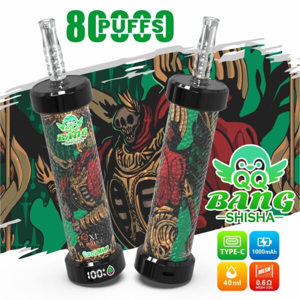 QQ Bang シーシャ 80K クールミント味