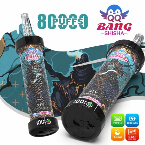 QQ Bang シーシャ 80K ミックスベリー味