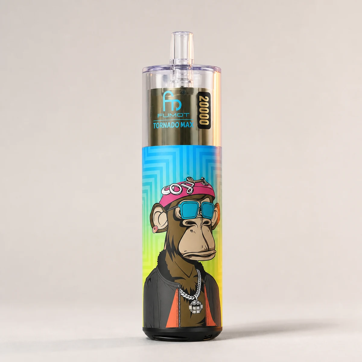 Productafbeelding van de Fumot RandM Tornado 20K uit het productdossier van Artifact Vapor dat is beoordeeld