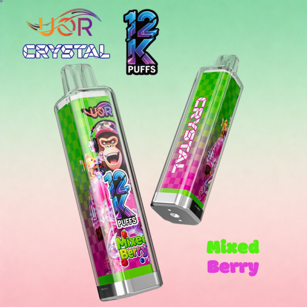 UOR Crystal 12K, opción de sabor a frutos del bosque