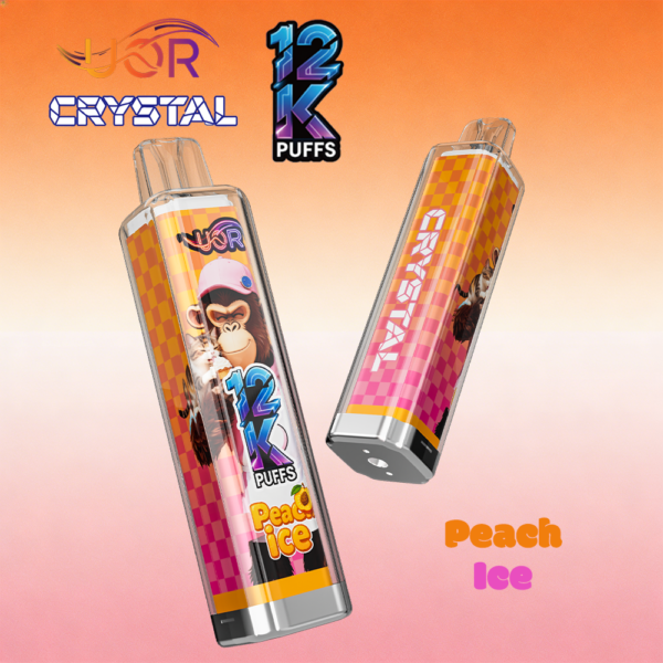 Opción de sabor «Crystal 12K Peach Ice» de UOR
