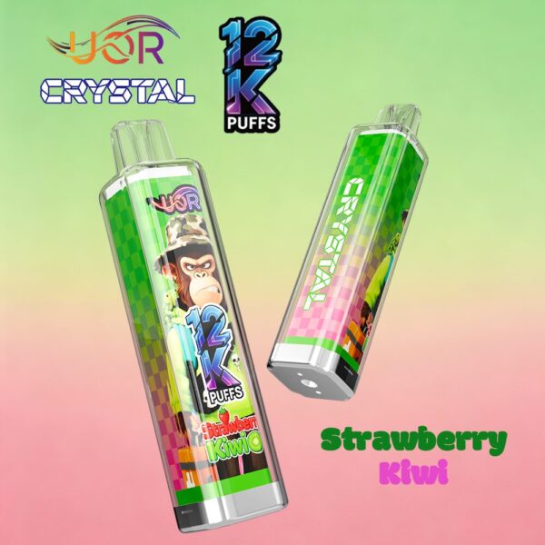 UOR Crystal 12K, sabor fresa y kiwi