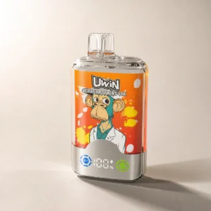Uwin Twins Crystal 40 000 bouffées (40k), double saveur, écran LED, cigarette électronique jetable