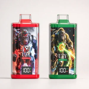 UZY Crystal Star 60000 60K trekjes, oplaadbare wegwerp-vape met smart display
