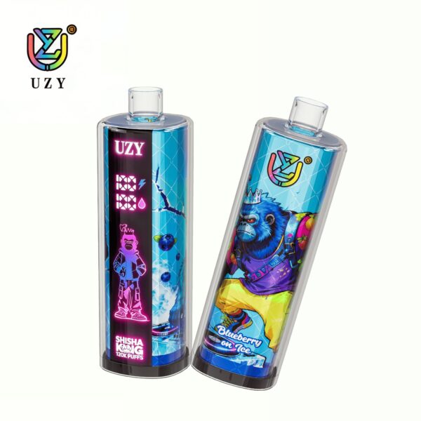 UZY Shisha Hookah King 120K, sabor «Blueberry On Ice»