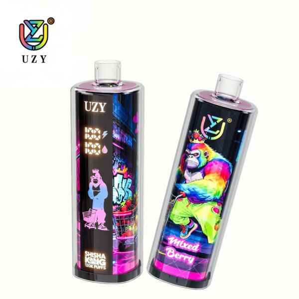 UZY Shisha Hookah King 120K, opción de sabor a frutos del bosque