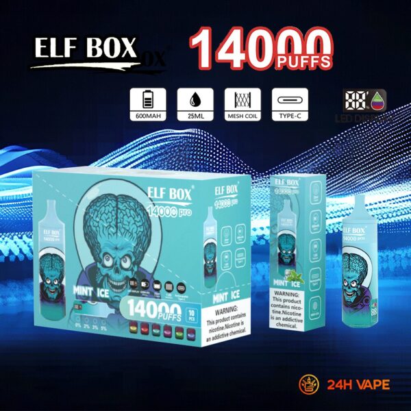 Embalaje de la ELF BOX RGB 14K