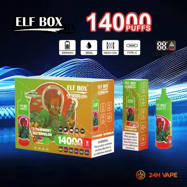 Embalaje de la ELF BOX RGB 14K