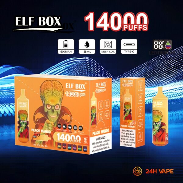 Embalaje de la ELF BOX RGB 14K