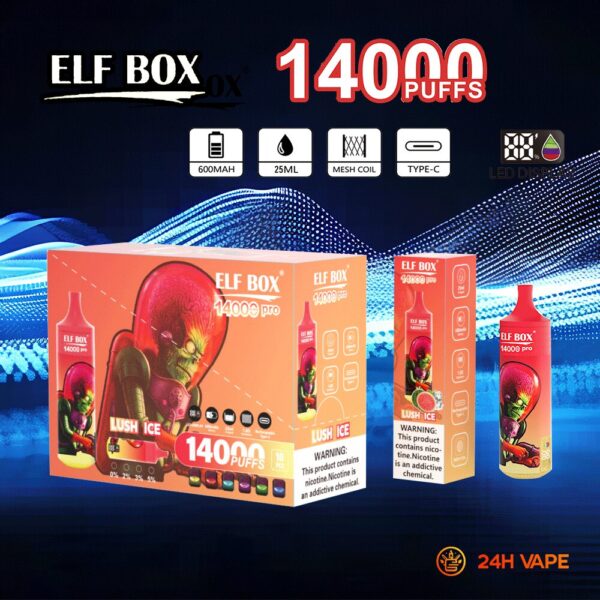 Embalaje de la ELF BOX RGB 14K