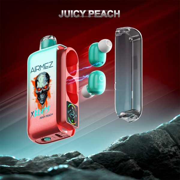 Airmez Xbeat 40K, opción de sabor «Juicy Peach»