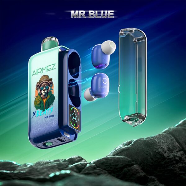 Airmez Xbeat 40K, opción de sabor «Mr Blue»