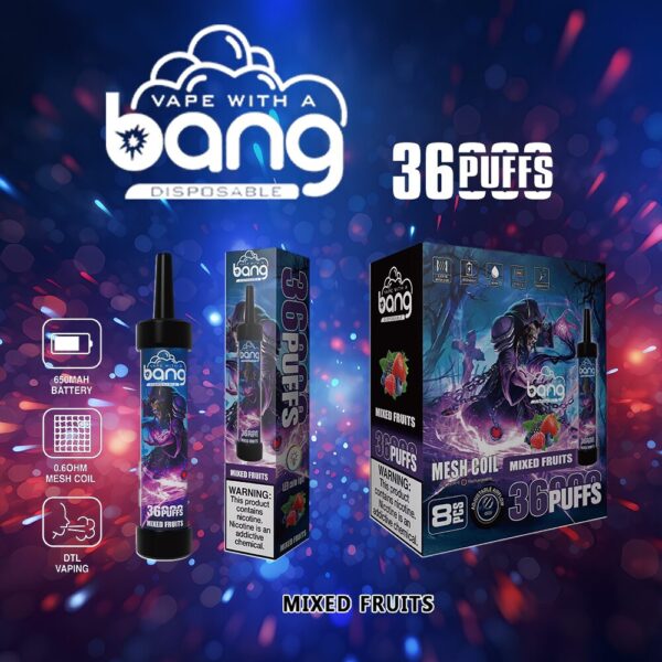Bang 36K, variante al gusto di frutta mista