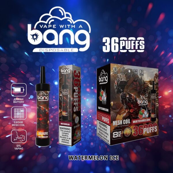Bang 36K, gusto anguria ghiacciata