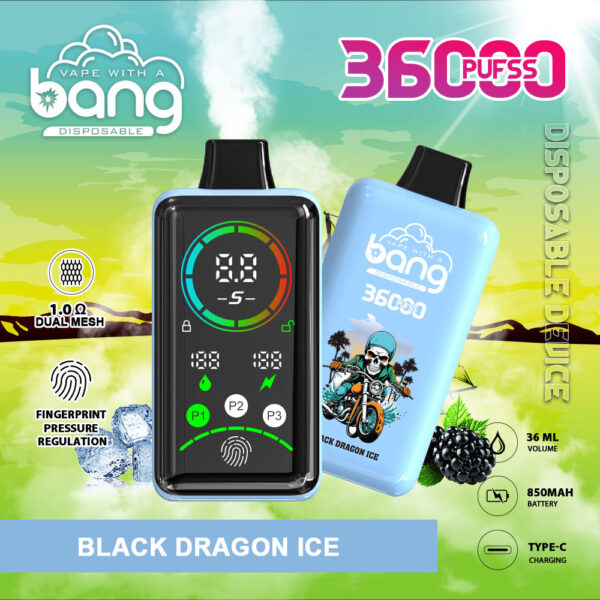 Bang 36K Power Black Dragon Ice – smaakvariant