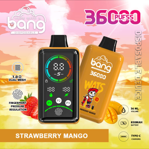 Bang 36K Power, smaakvariant aardbei-mango