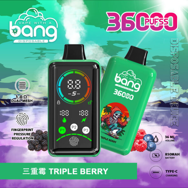 Bang 36K Power, smaakvariant Triple Berry
