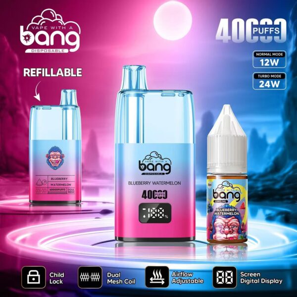 Bang 40K, Geschmacksvariante „Blueberry Watermelon“