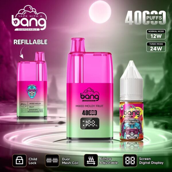 Bang 40K – Geschmacksvariante „Mixed Moldy Fruit“