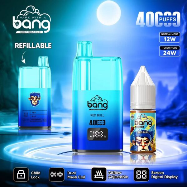 Bang 40K – Geschmacksvariante „Red Bull“