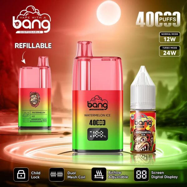 Bang 40K – Geschmacksvariante „Watermelon Ice“
