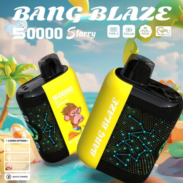 Bang Blaze Starry 50K – Variante de saveur « Summer Time »