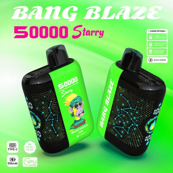 Bang Blaze Starry 50K – Variante saveur pastèque