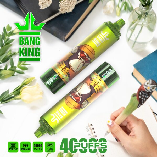Bang King Tornado 40K – Parfum fraise-kiwi