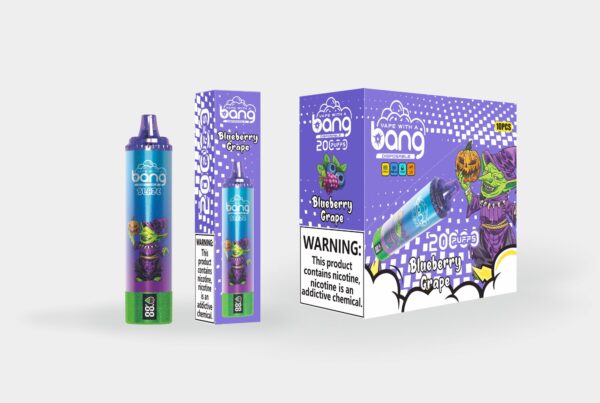 Bang Tornado 20K, sabor a arándanos y uva
